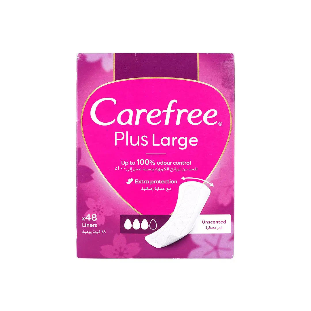 Carefree Plus Large 48Pcs-Unscented
