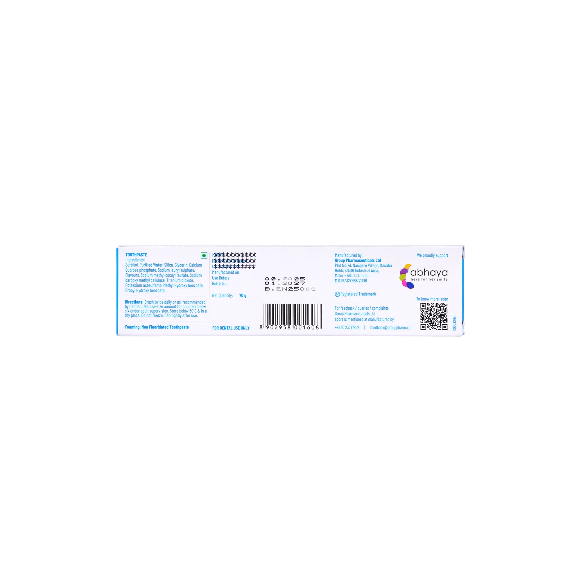 57475-Enafix Enamel Protection Toothpaste 70g +3