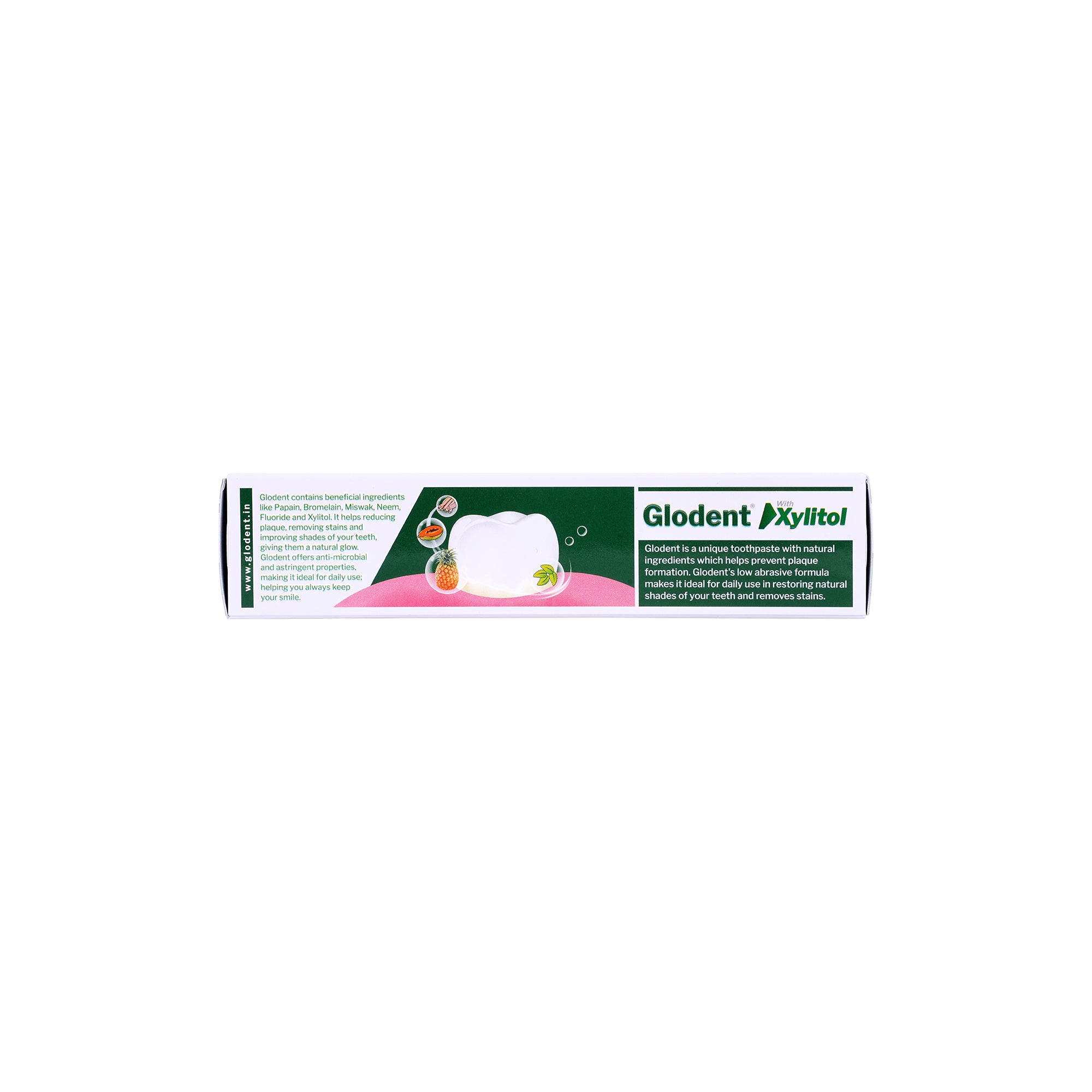 57477-Glodent Glowing & Healthy Gum  Toothpaste 70g +2