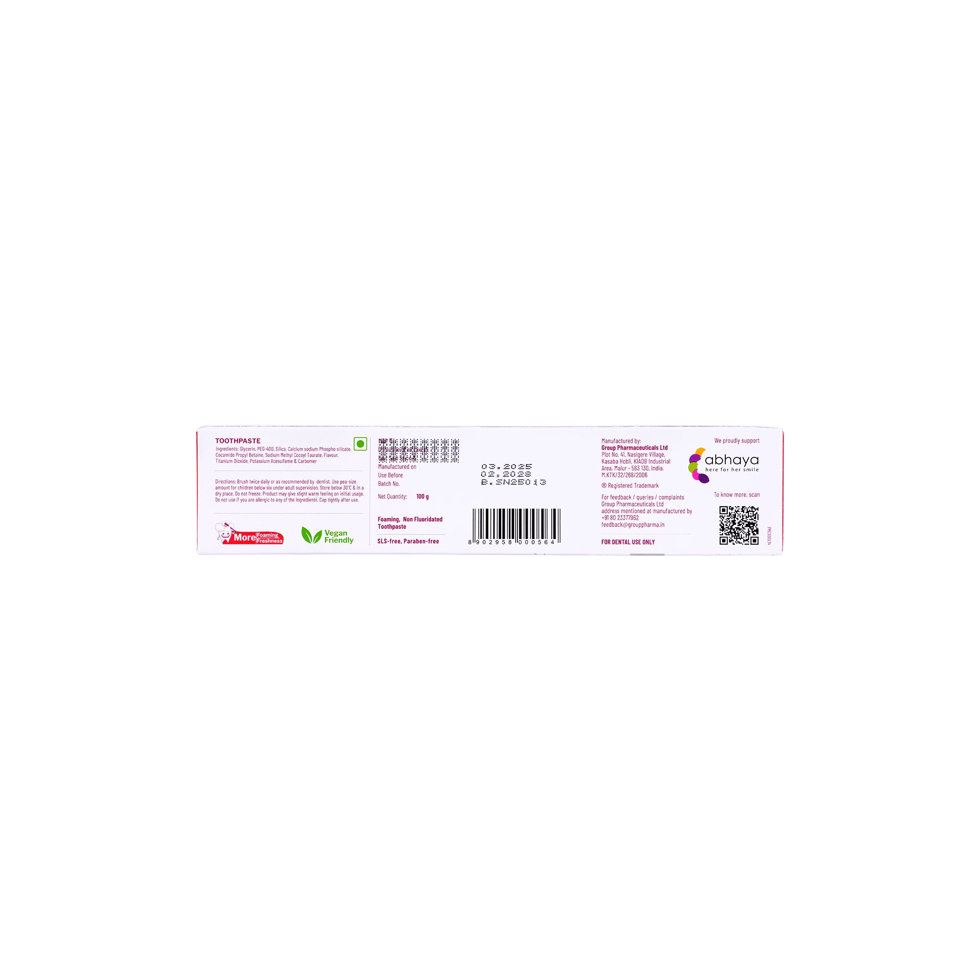 57478-Shy-nm Shield & Strengthening Toothpaste 100g +3