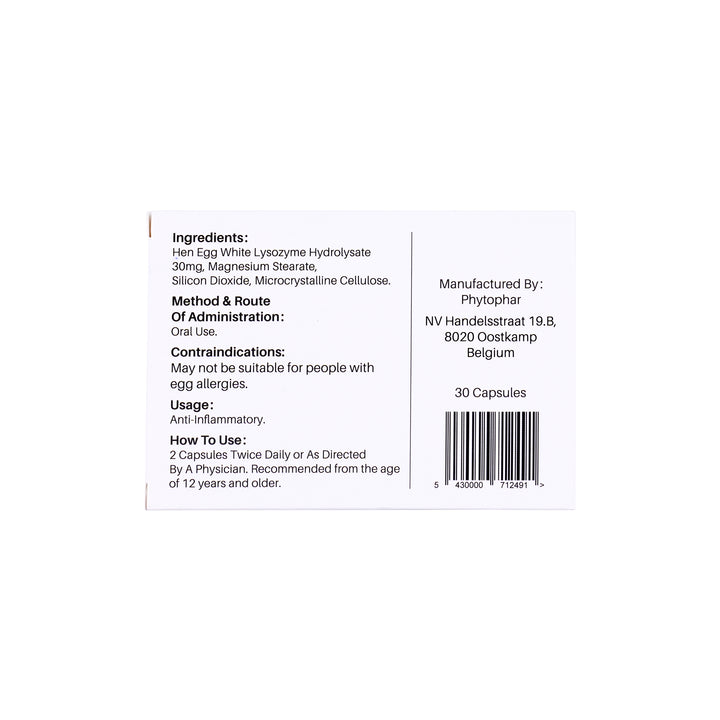 57479-Lyso 30mg 30 Capsules +1