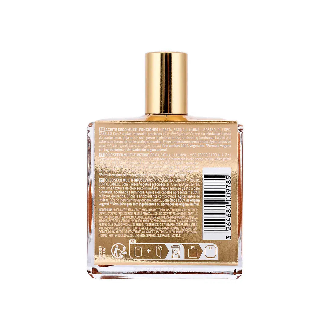 57494-Nuxe Huile Prodigieuse Or Dry Oil Gold - 50ml +5