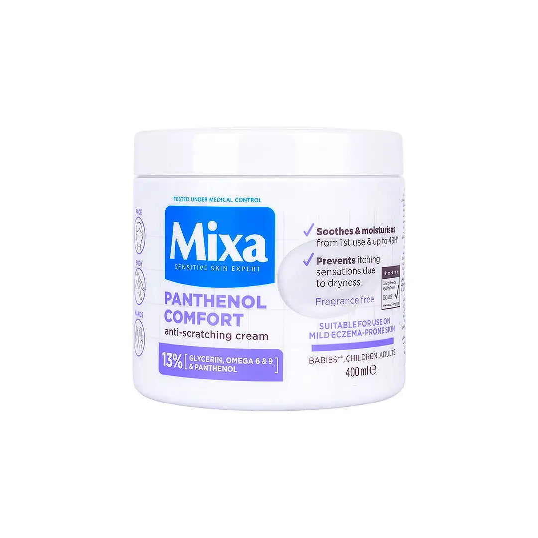 57505-Mixa Panthenol Comfort Anti-Scratching Cream 400ml +3