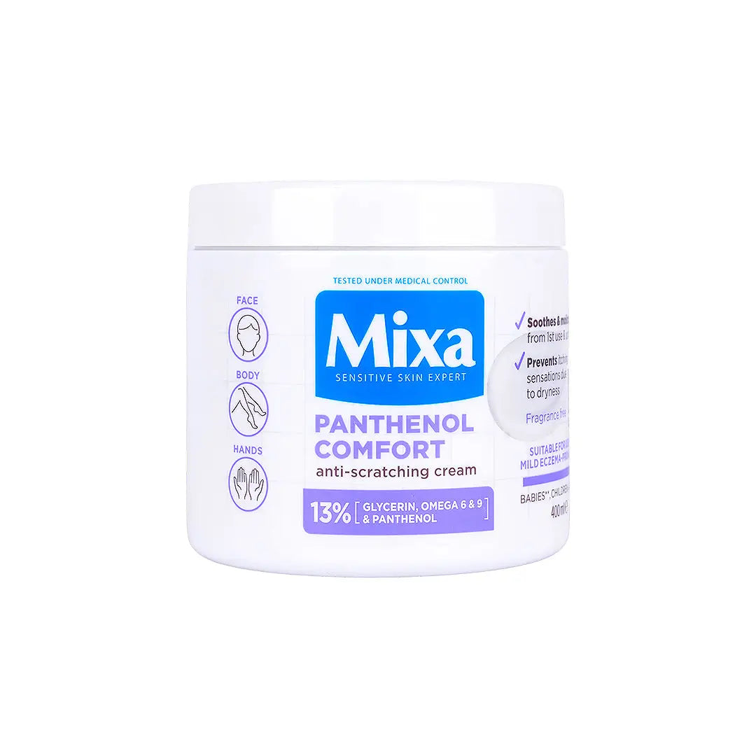57505-Mixa Panthenol Comfort Anti-Scratching Cream 400ml