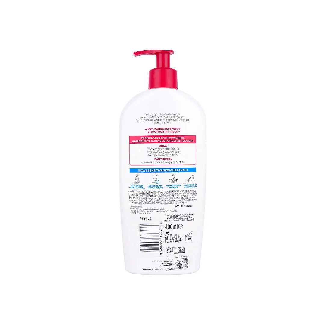 57507-Mixa Urea Cica Lotion 400ml +2