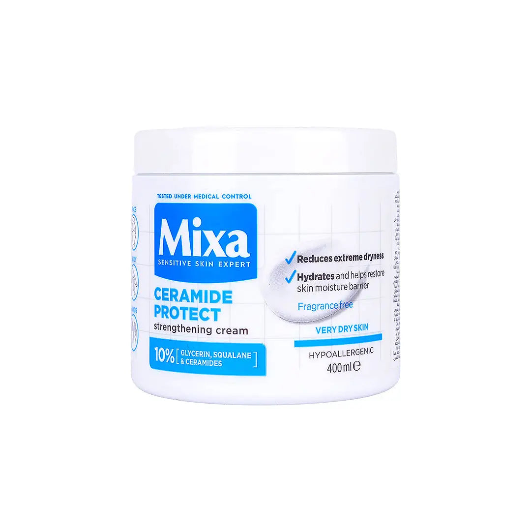 57511-Mixa Ceramide Protect Strengthening Cream 400ml
