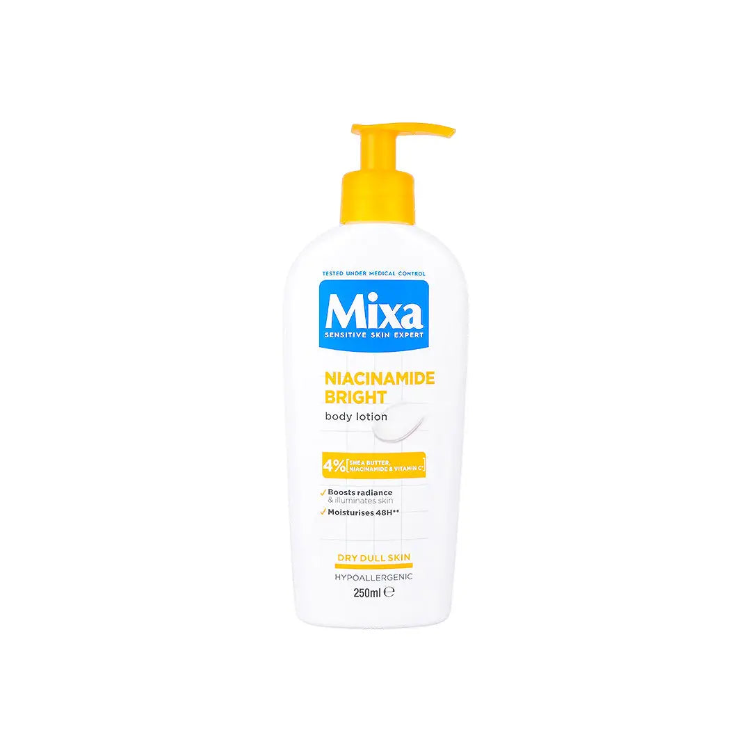 57512-Mixa Niacinamide Bright Body Lotion 250ml 
