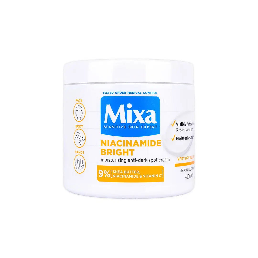 57513-Mixa Niacinamide Bright Cream 400ml 