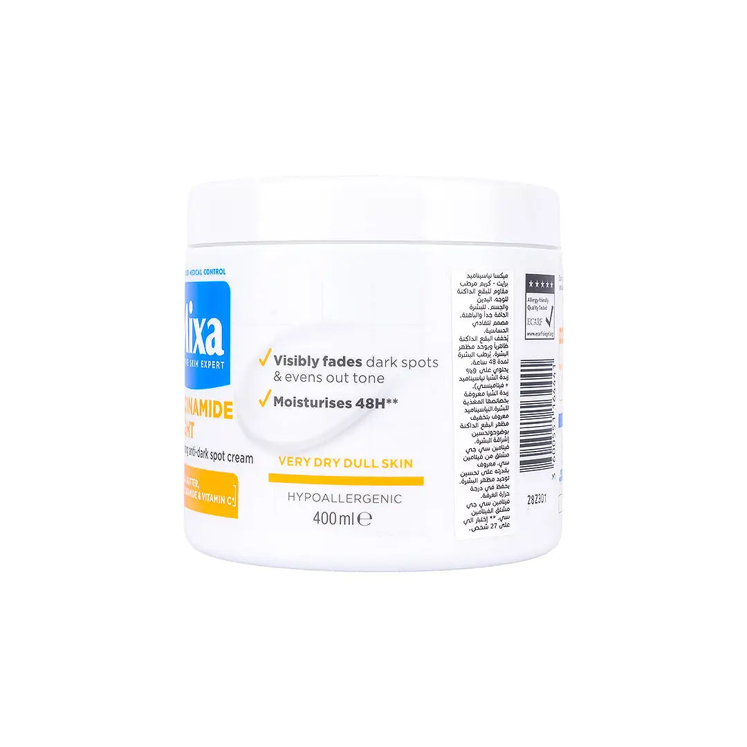 57513-Mixa Niacinamide Bright Cream 400ml +3