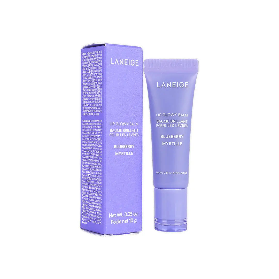 Laneige Lip Glowy Balm Blueberry 10g +1