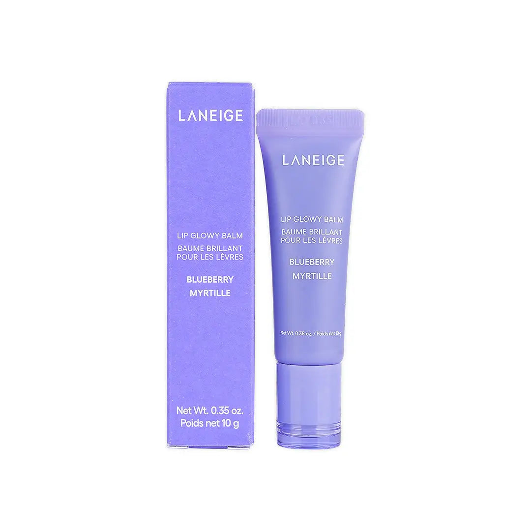 57520-Laneige Lip Glowy Balm Blueberry 10g +7