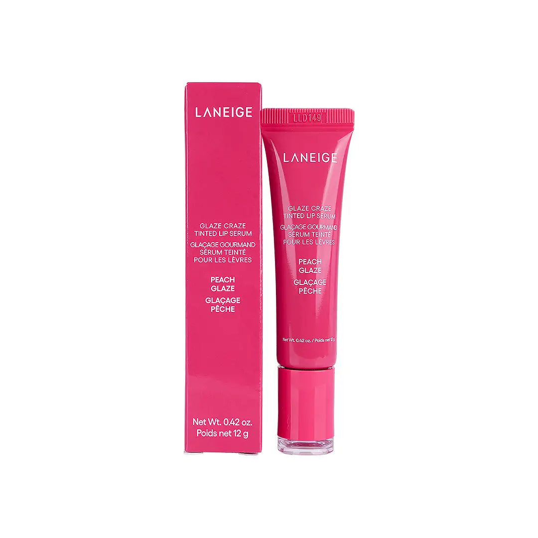 57523-Laneige Lip Serum Peach Glaze 12g +7