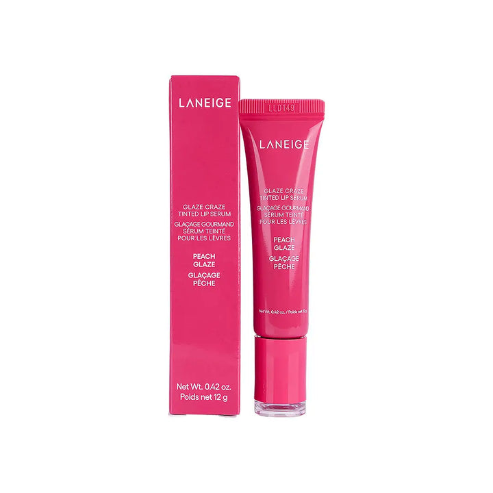 57523-Laneige Lip Serum Peach Glaze 12g +7