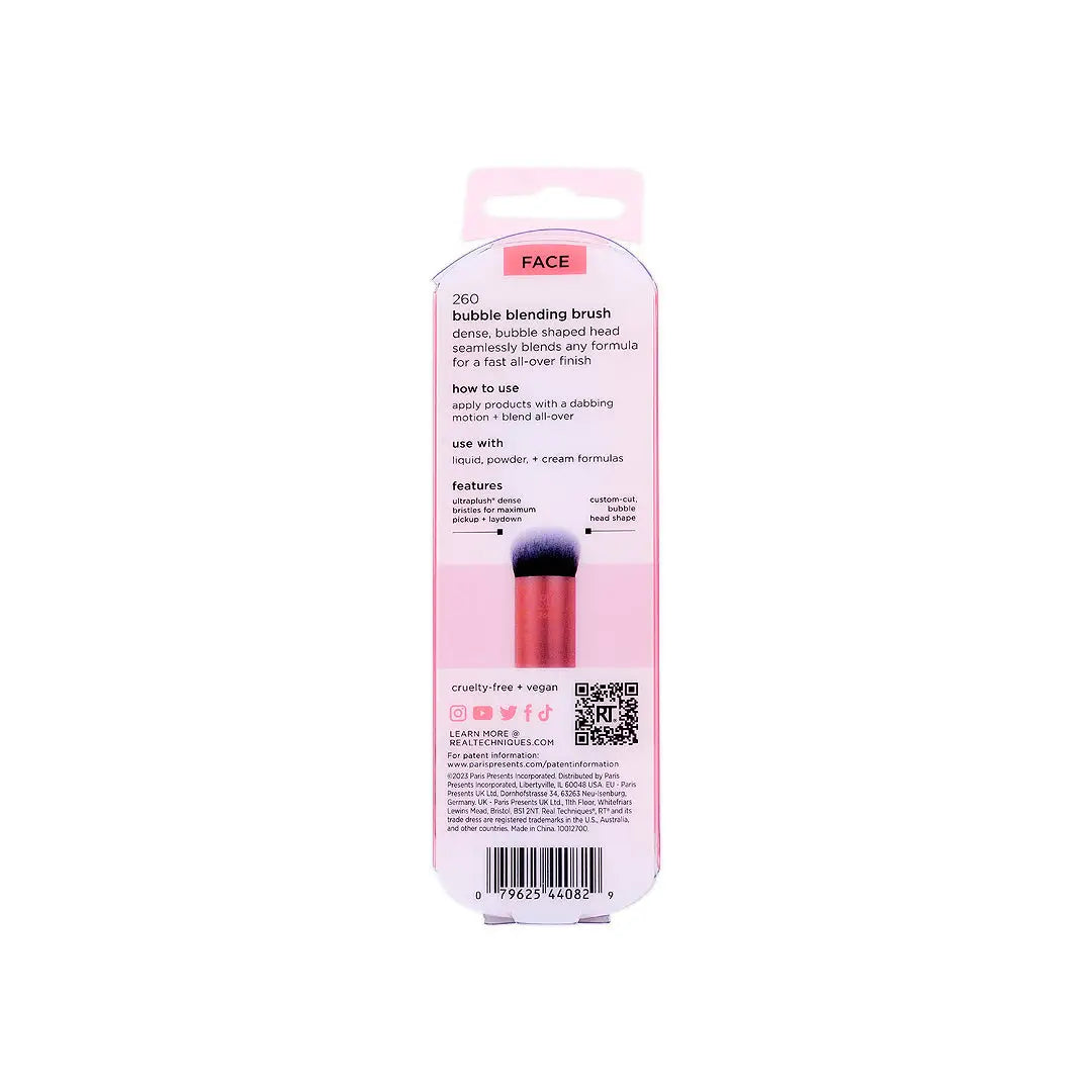 57531-Real Techniques Face Bubble Blending Make Up Brush-0127 +6