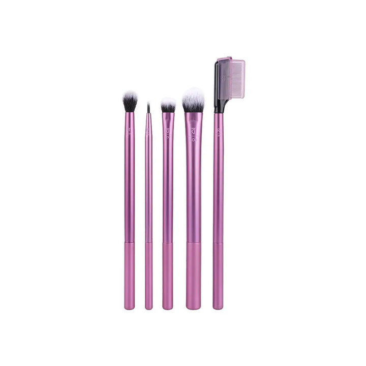 57533-Real Techniques Enhanced Eyeshadow+ Eyeliner Brush Set-91534 +2