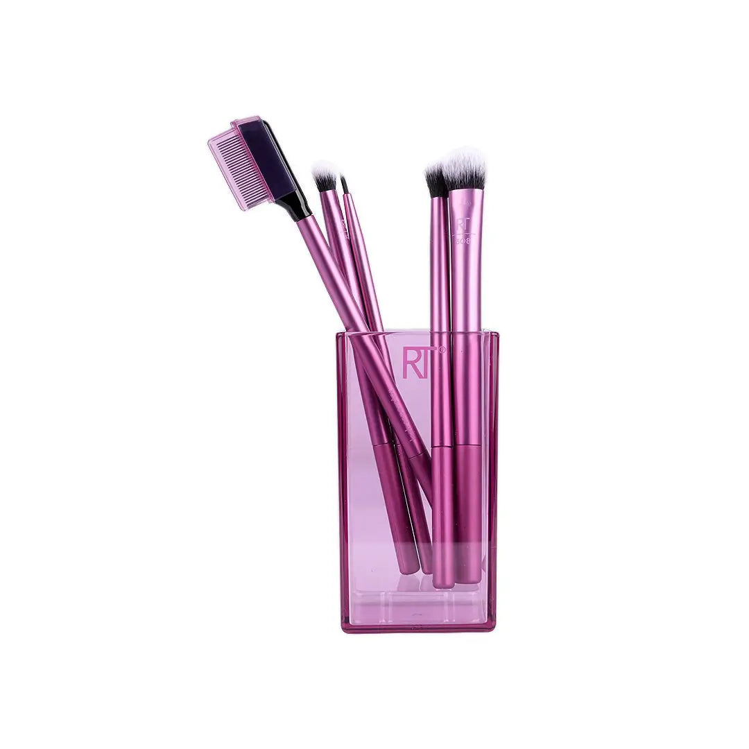 57533-Real Techniques Enhanced Eyeshadow+ Eyeliner Brush Set-91534 +1