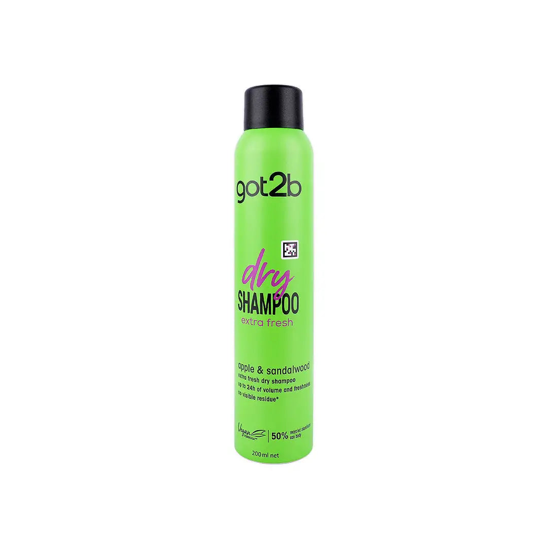 57537-Got2b Extra Fresh Dry Shampoo 200ml-Apple & Sandalwood