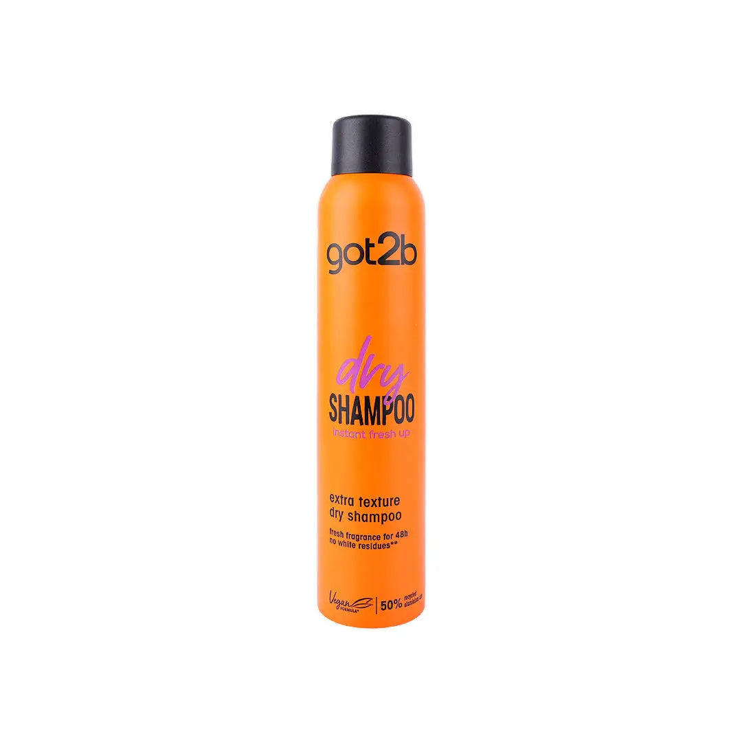 57538-Got2b Extra Texture Dry Shampoo 200ml-Grapefruit & Amber