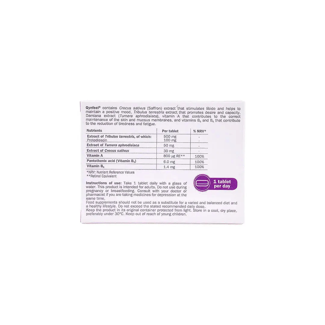 57557-Gynfeel 30 Tablets +4
