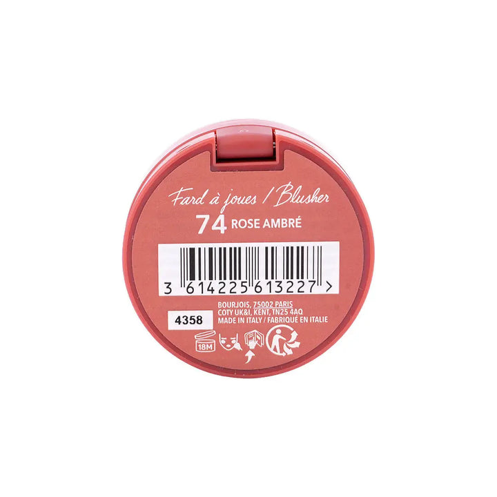 57588-Bourjois Blush Pastel – 74 Rose Ambre +3