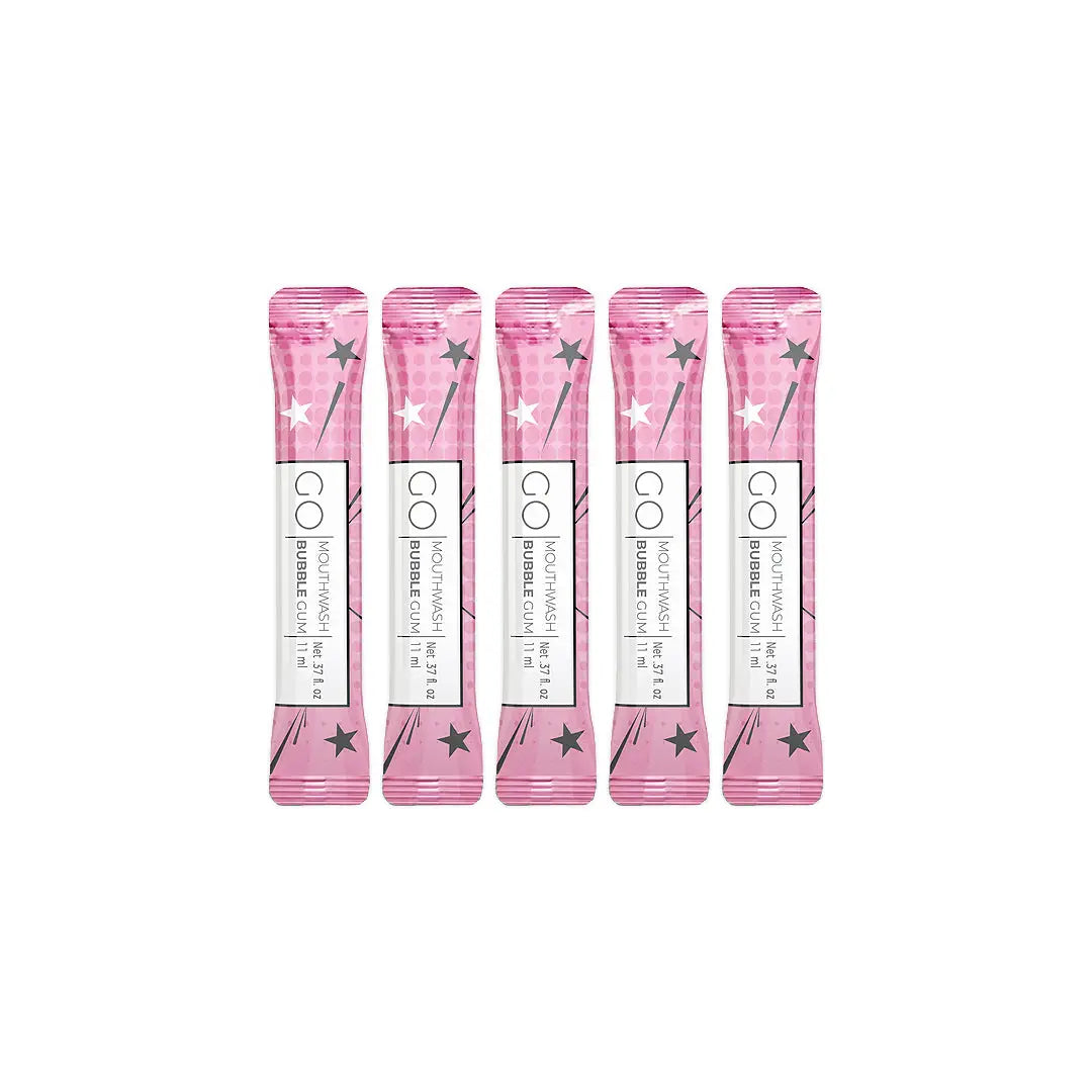 Go Bubble Gum Mouthwash Sachet 5x11ml