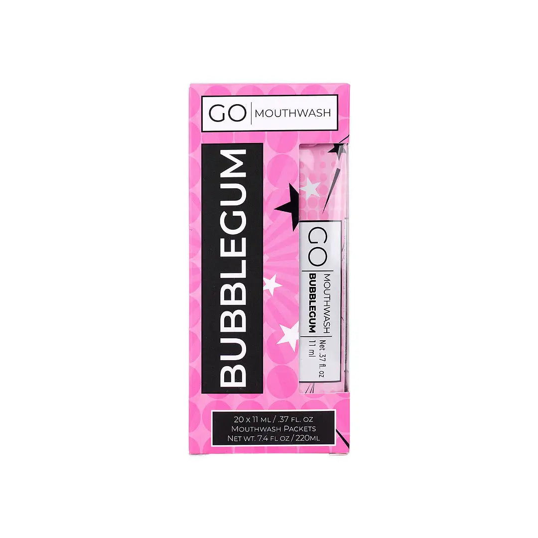 Go Bubble Gum Mouthwash Sachet 20x11ml