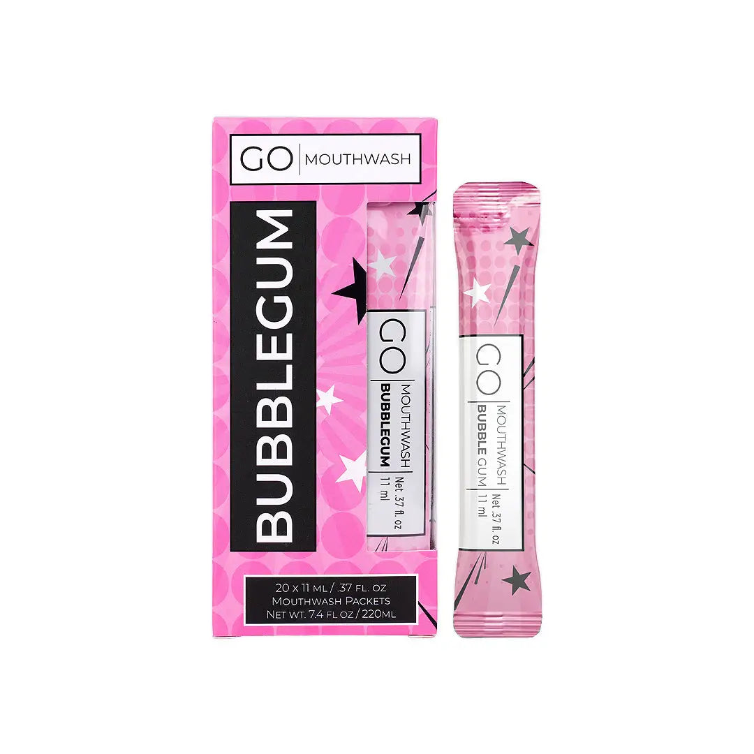 Go Bubble Gum Mouthwash Sachet 20x11ml