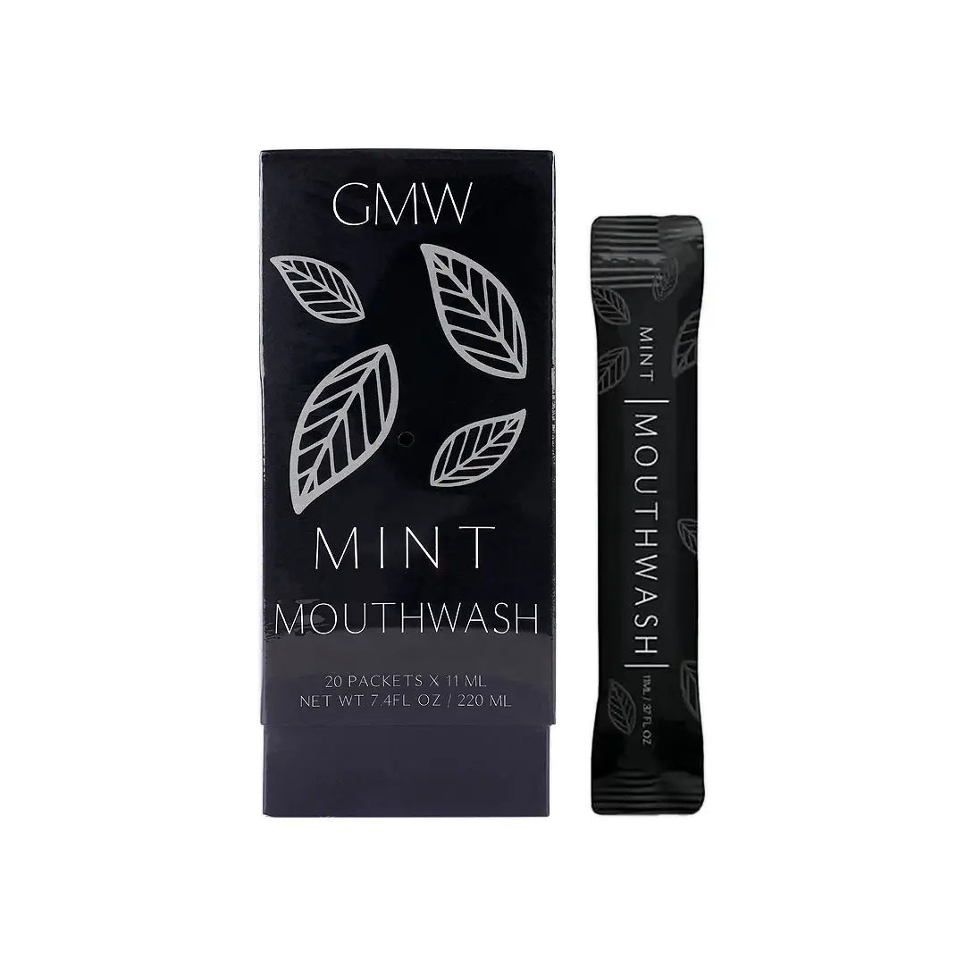 Go Mint Mouthwash Black Sachet 20x11ml