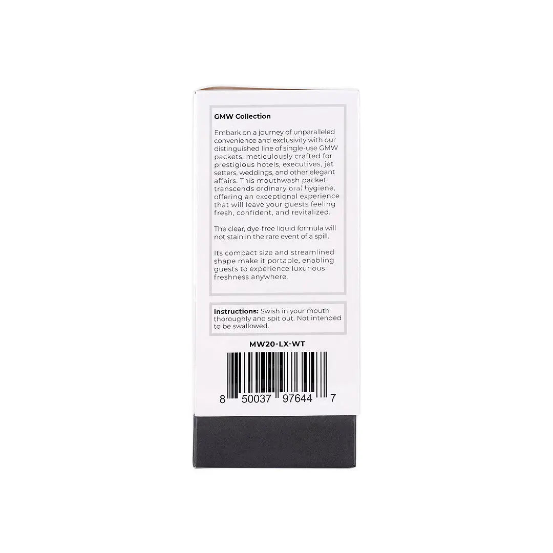 Go Mint Mouthwash White Sachet 20x11ml