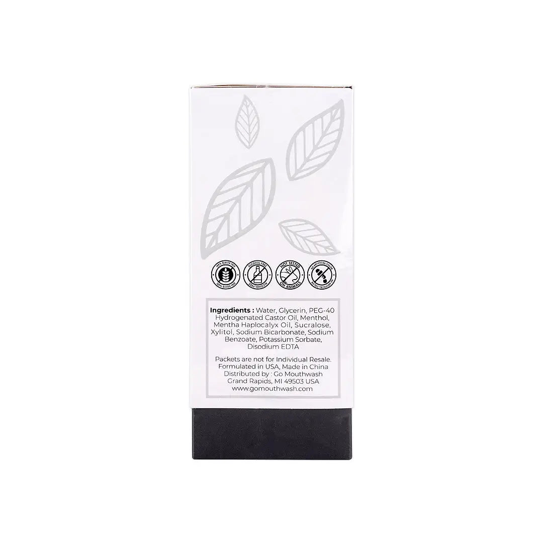 Go Mint Mouthwash White Sachet 20x11ml