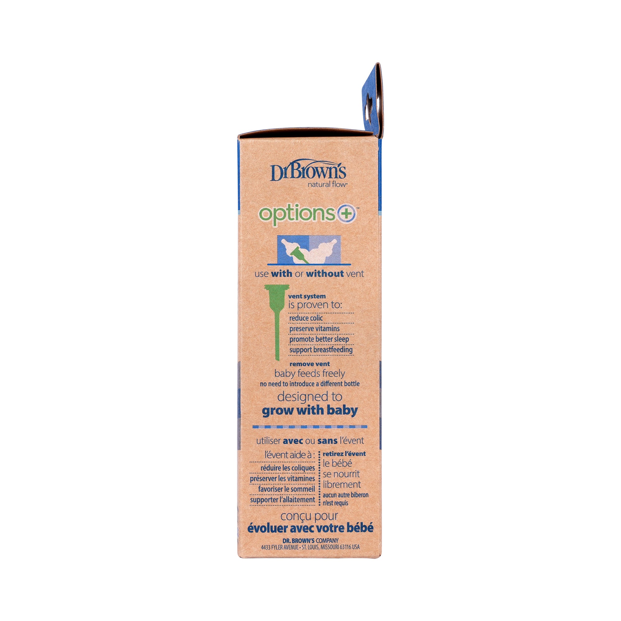 57613-Dr Browns Anti-Colic Narrow Glass Bottle(0m+) 120ml-1324 +7