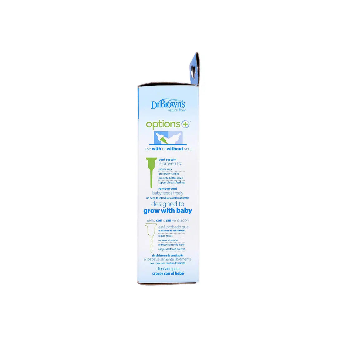 57614-Dr Browns Anti-Colic Narrow Baby Bottle(0m+) 120ml-3962 +7
