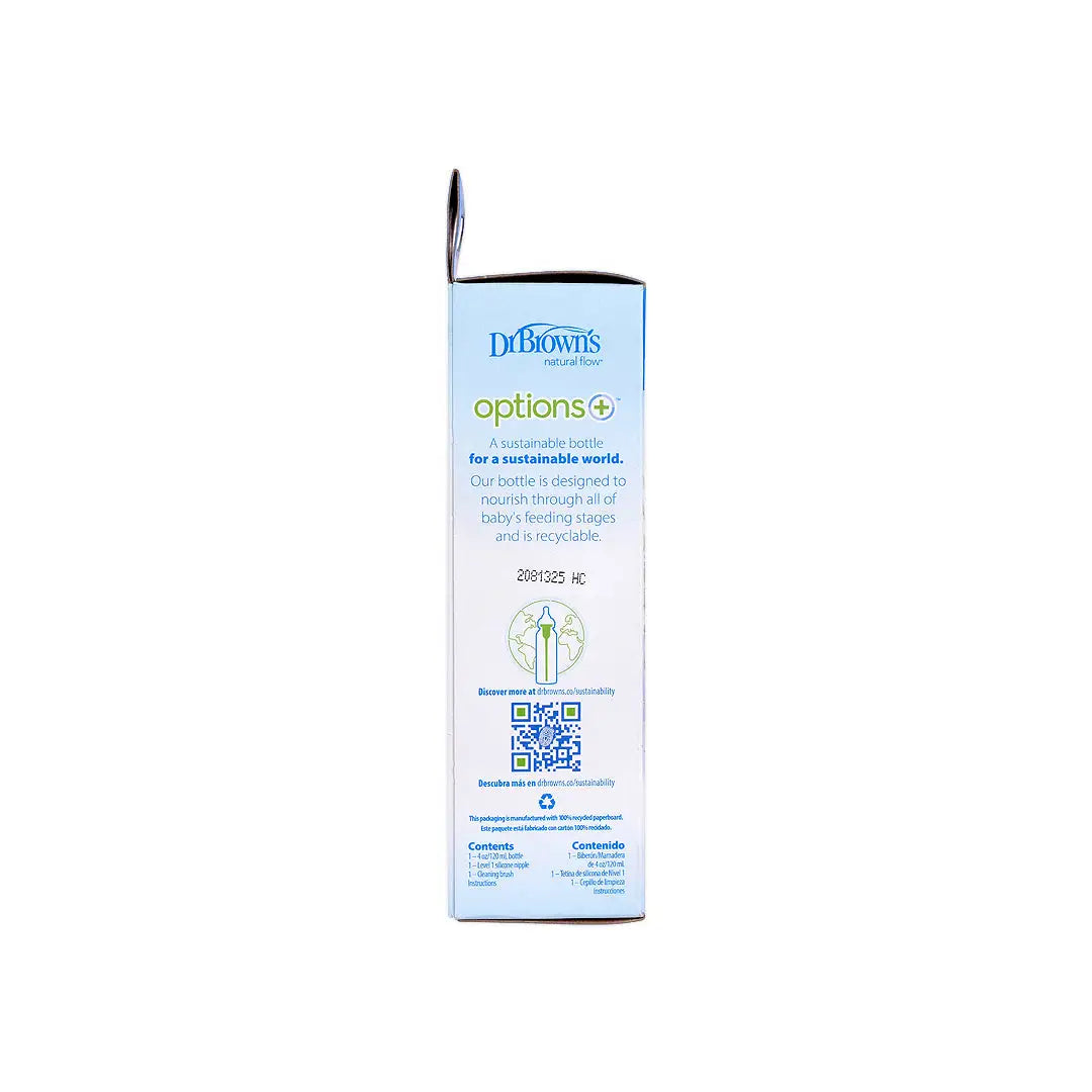 57614-Dr Browns Anti-Colic Narrow Baby Bottle(0m+) 120ml-3962 +8