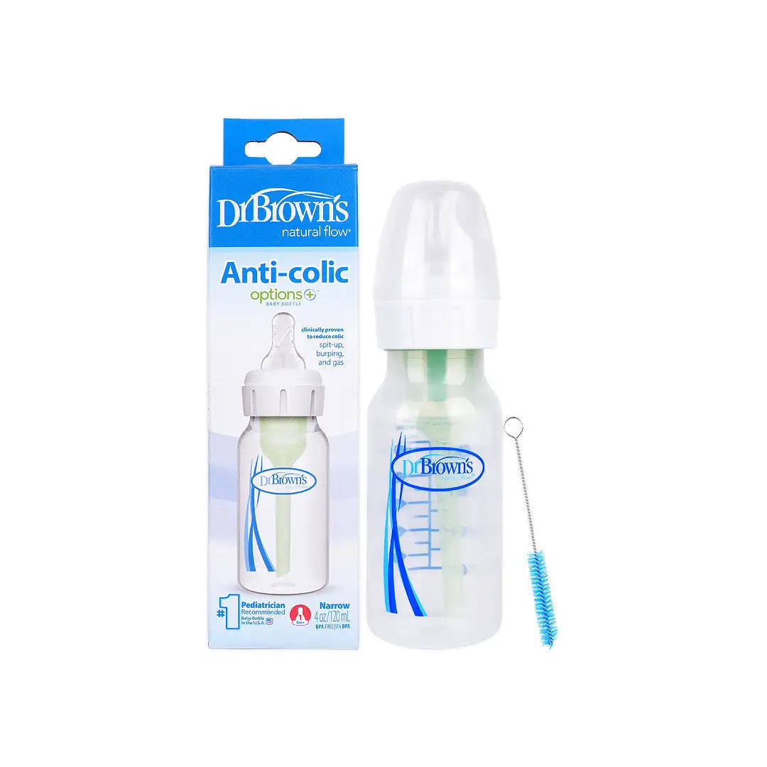 57614-Dr Browns Anti-Colic Narrow Baby Bottle(0m+) 120ml-3962