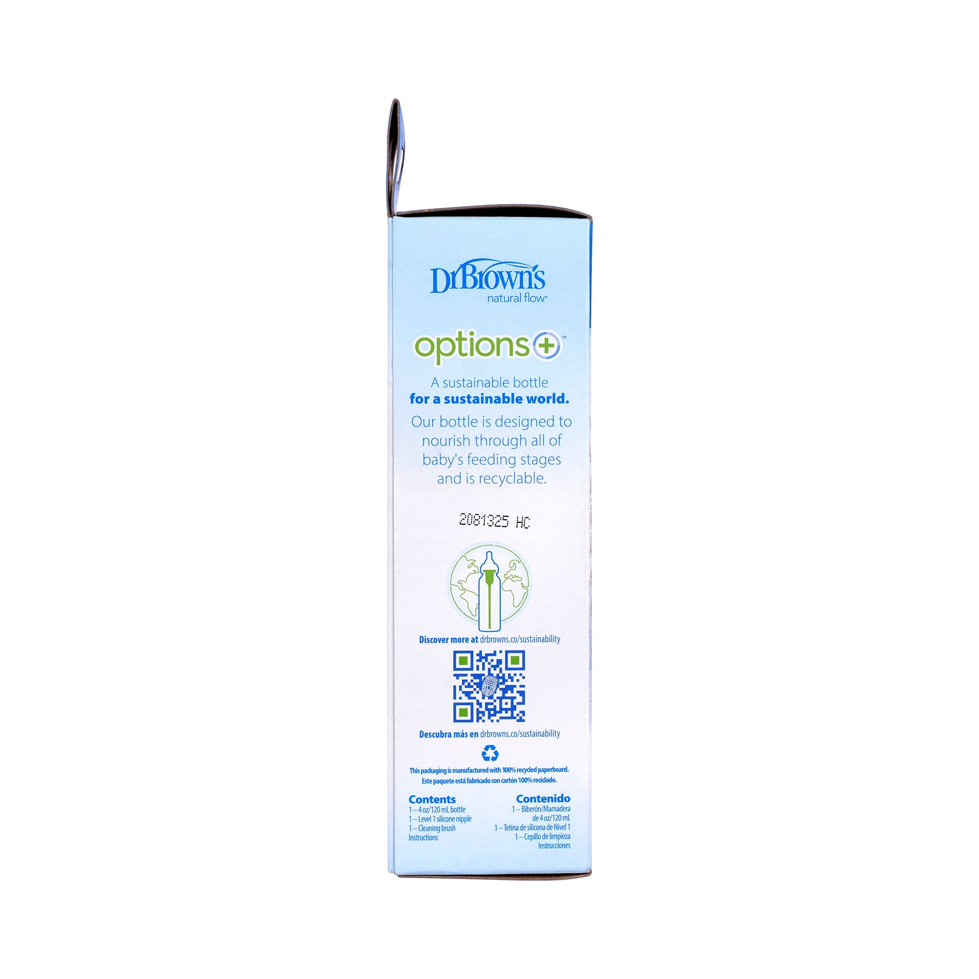 57614-Dr Browns Anti-Colic Narrow Baby Bottle(0m+) 120ml-3962 +5