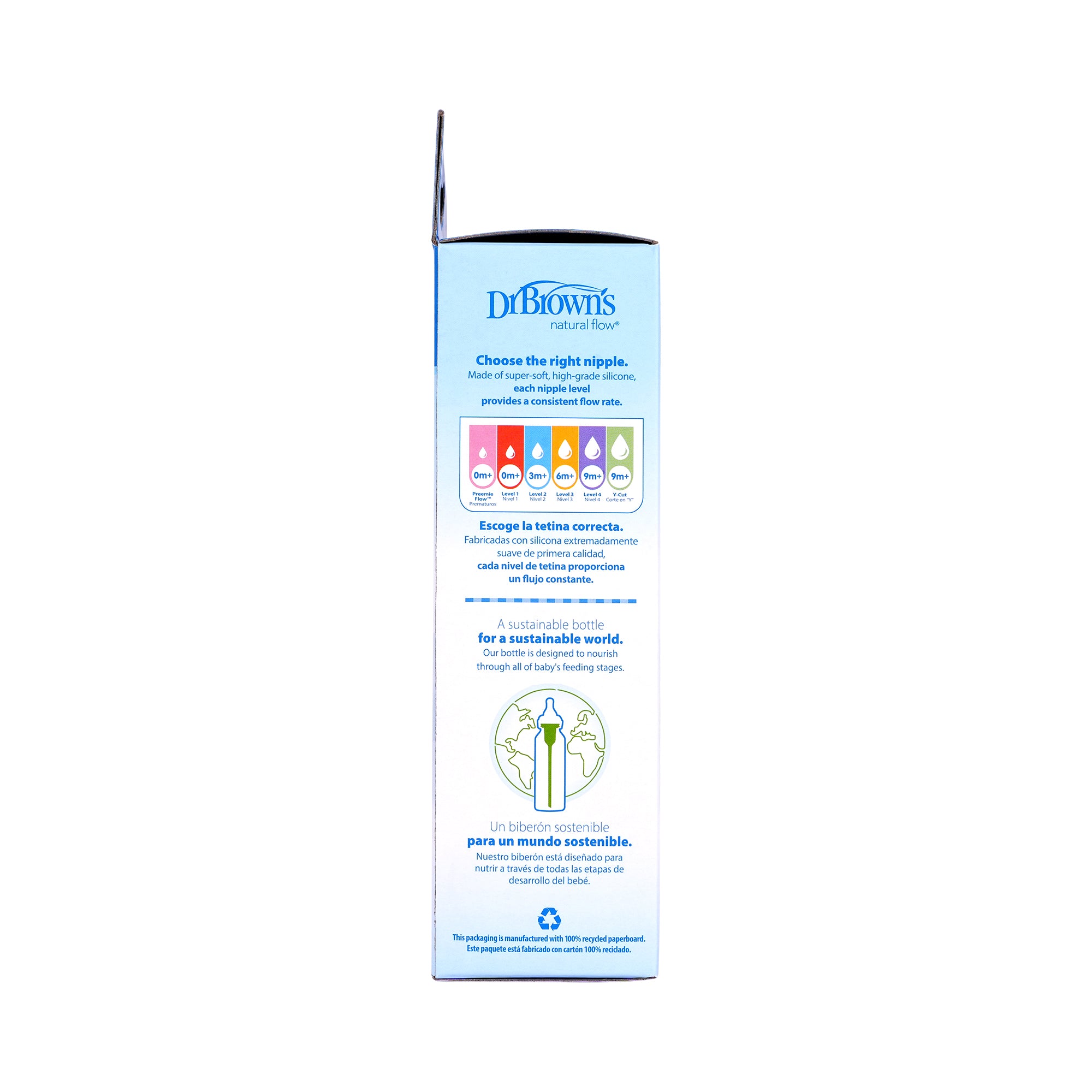 57615-Dr Browns Anti-Colic Baby Bottle Pink 2x120ml-6307 +6