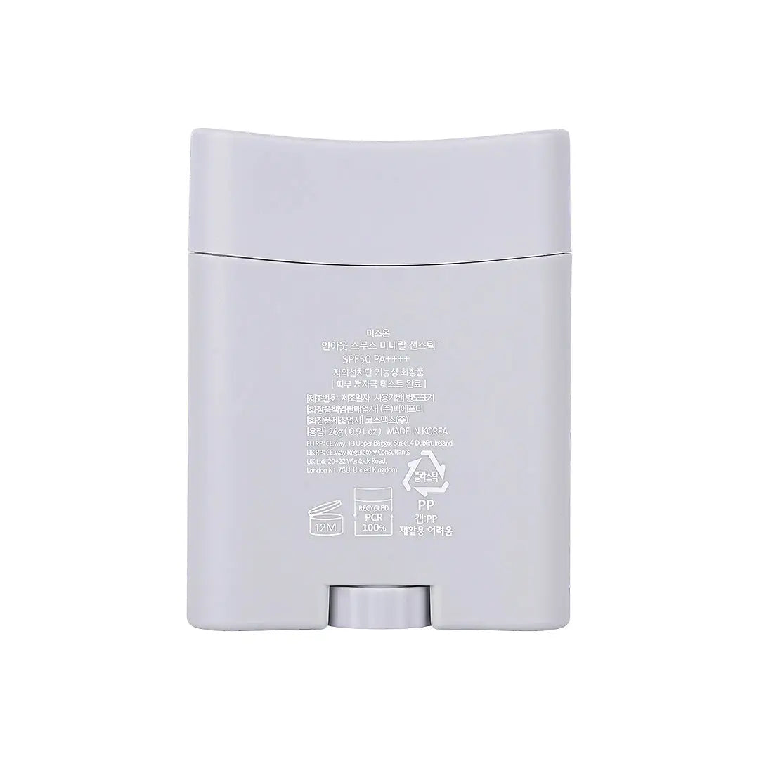 MIZON Inout Smooth Mineral Sun Stick SPF50 PA ++++ -26g-5513