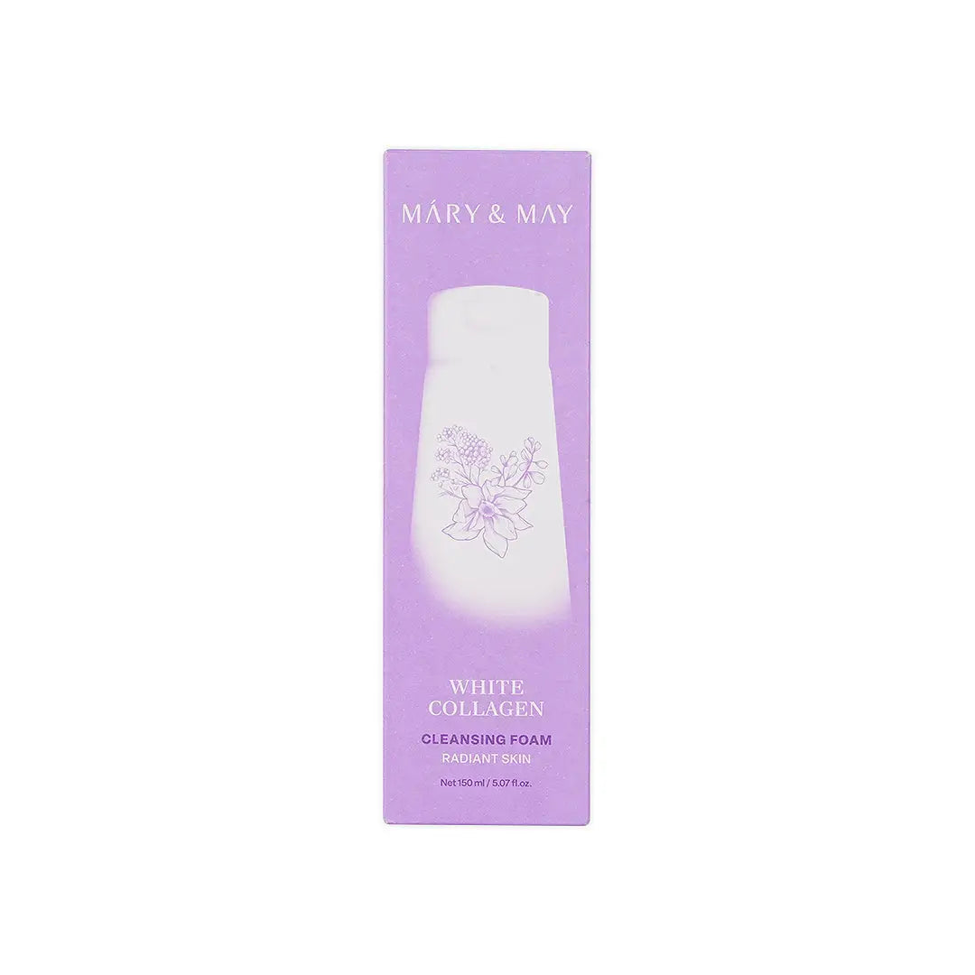 57641-Mary & May White Collagen Cleansing Foam – 150ml +4