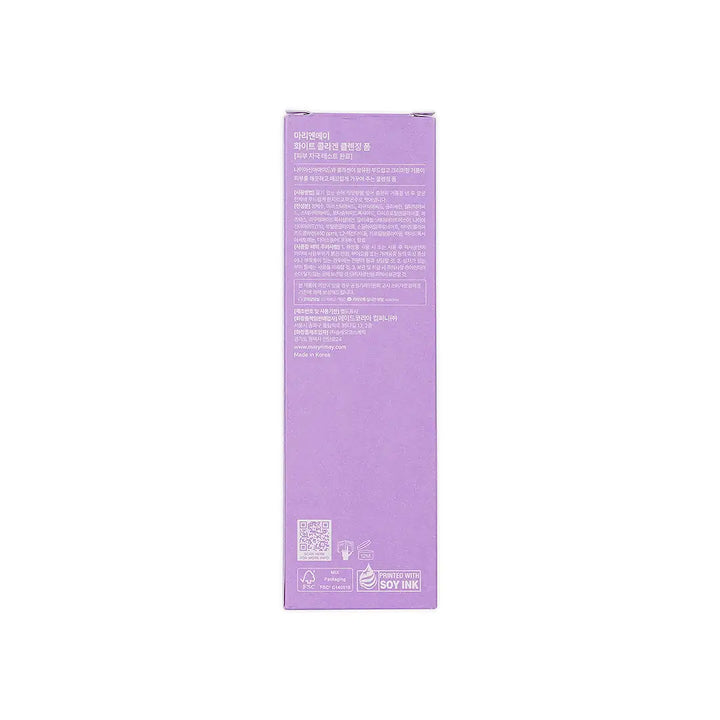 57641-Mary &amp; May White Collagen Cleansing Foam – 150ml +6