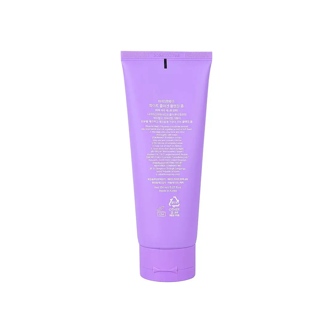 57641-Mary & May White Collagen Cleansing Foam – 150ml +3