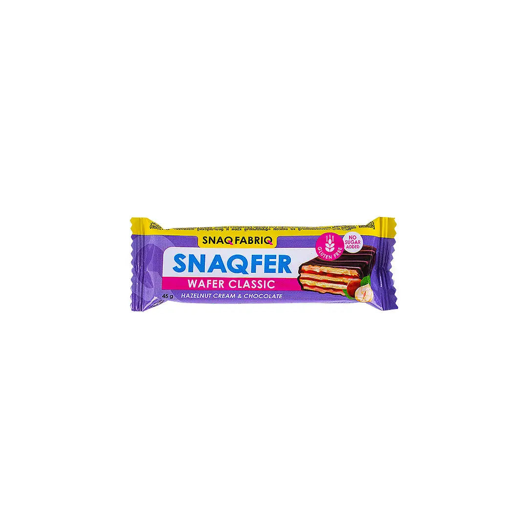 57646-Snaq Fabric Snaqfer Wafer Hazelnut Cream & Chocolate 45g