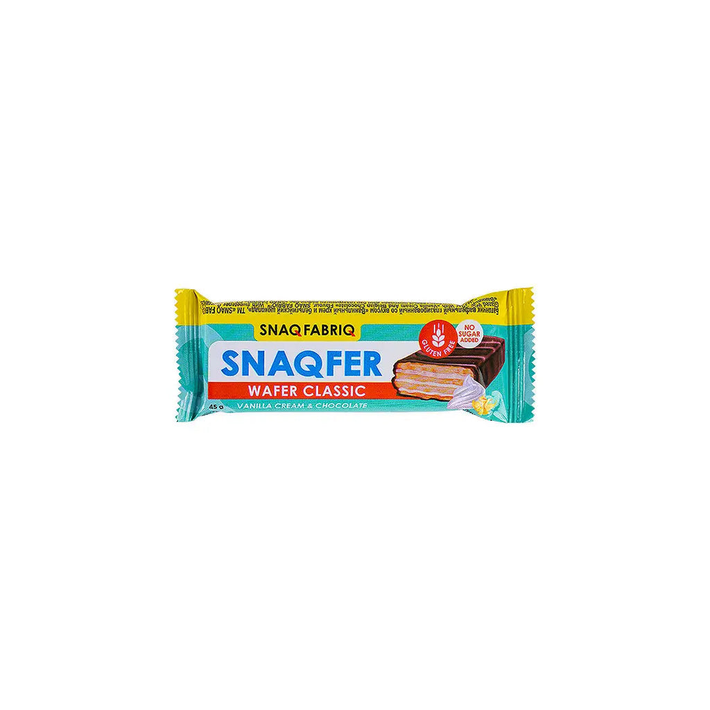 Snaq Fabric Snaqfer Wafer Vanilla Cream & Chocolate 45g