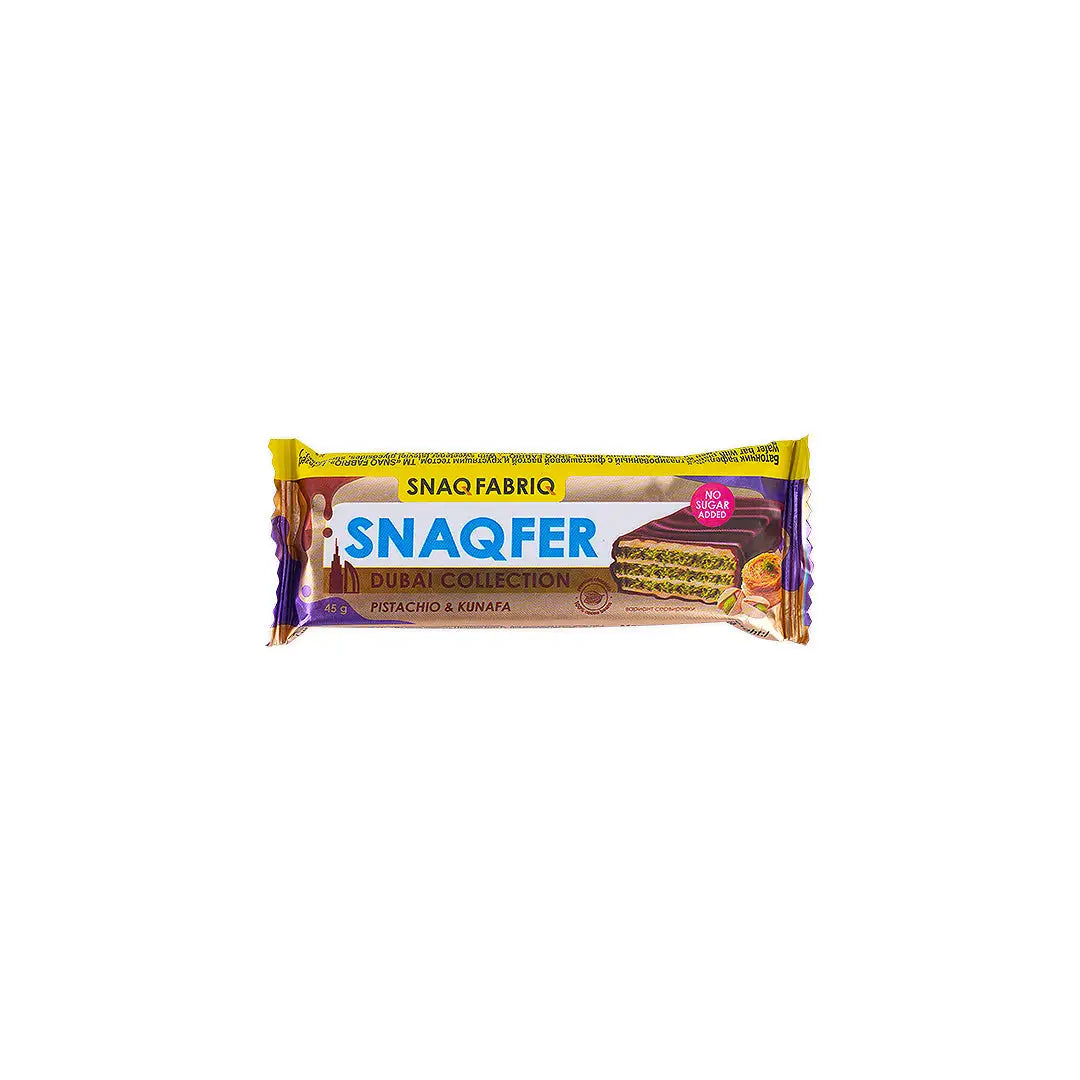 57651-Snaq Fabriq Snaqer Cookie Pistahio Kunafa & Caramel 45g