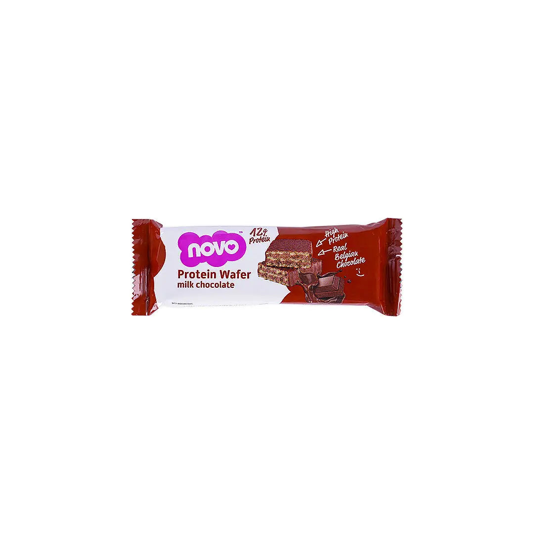 57652-Novo Protein Wafer Bar Milk Chocolate 40g