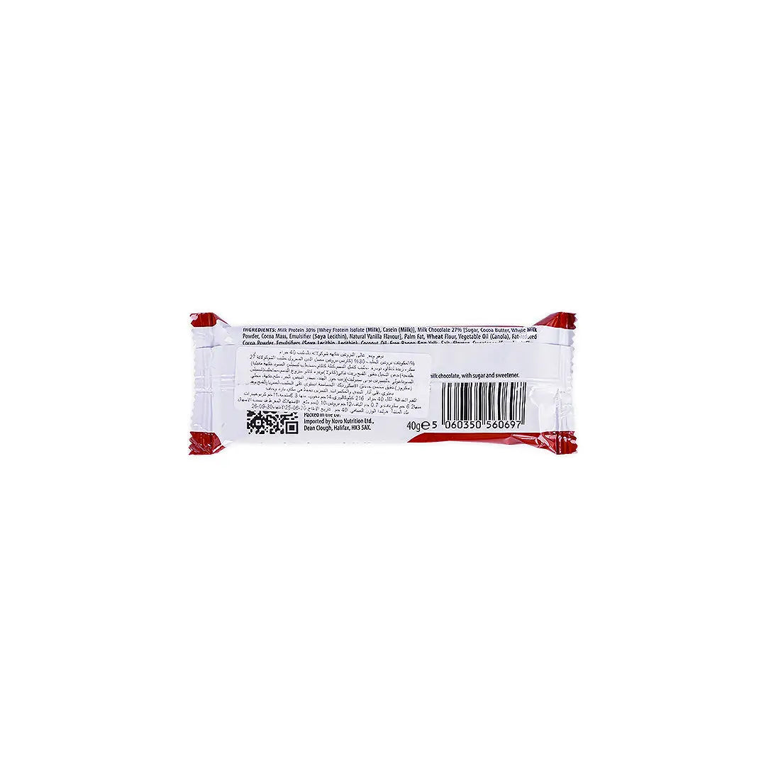 57652-Novo Protein Wafer Bar Milk Chocolate 40g +1
