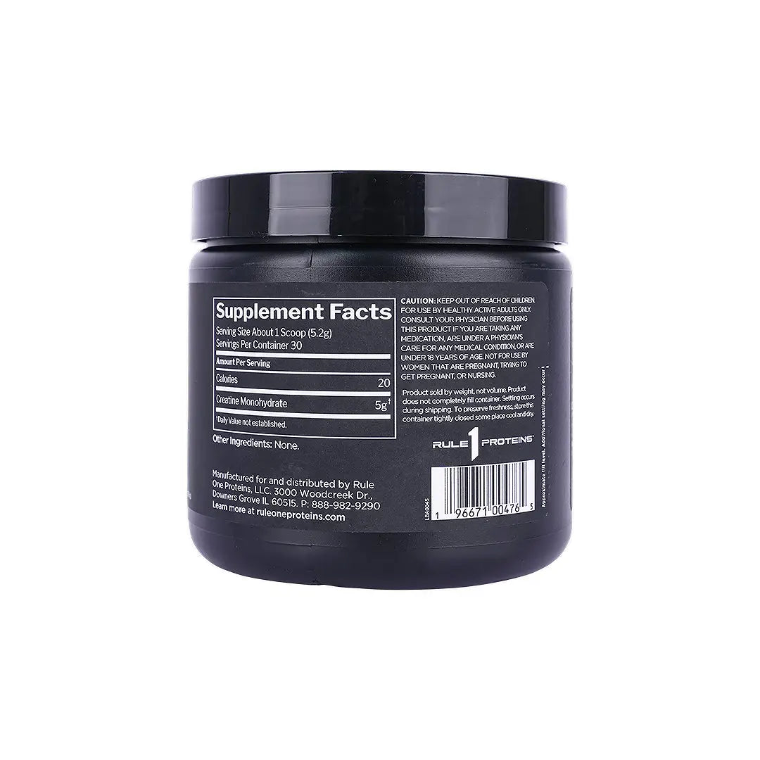 R1 Creatine Unflavored, 30 Servings 156g