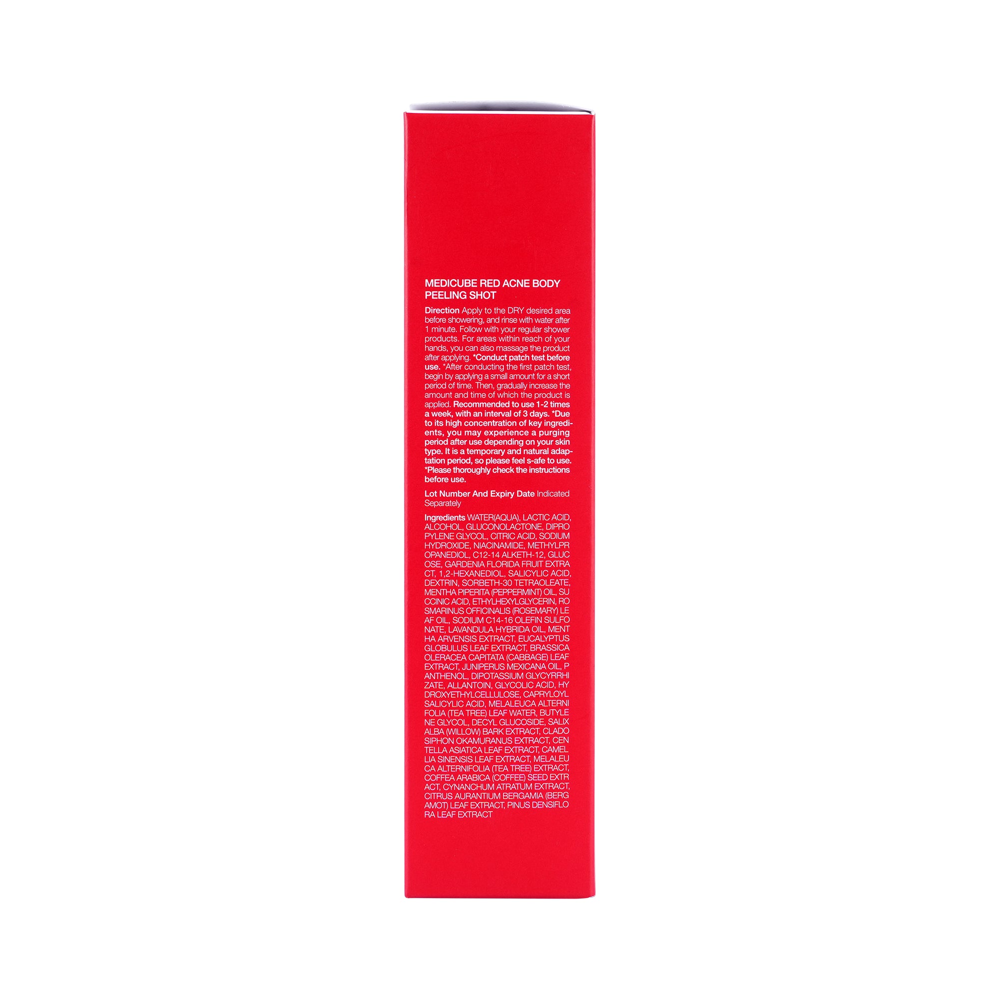 57660-Medicube Red Acne Body Peeling Shot 110g +5