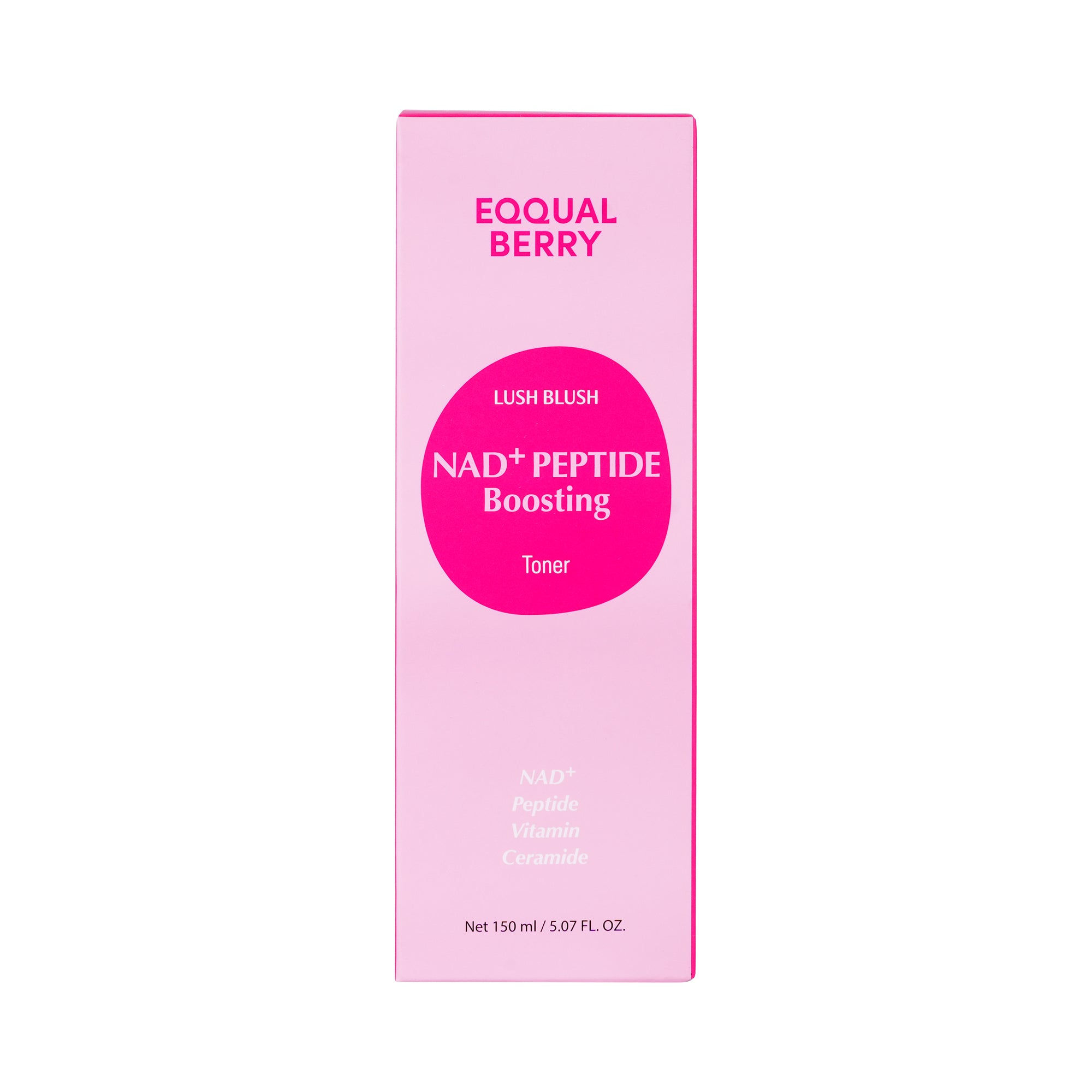 57662-Eqqual Berry NAD+PEPTIDE Boosting Toner 150ml-Lush Blush +3