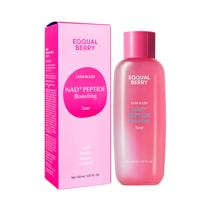 57662-Eqqual Berry NAD+PEPTIDE Boosting Toner 150ml-Lush Blush +2