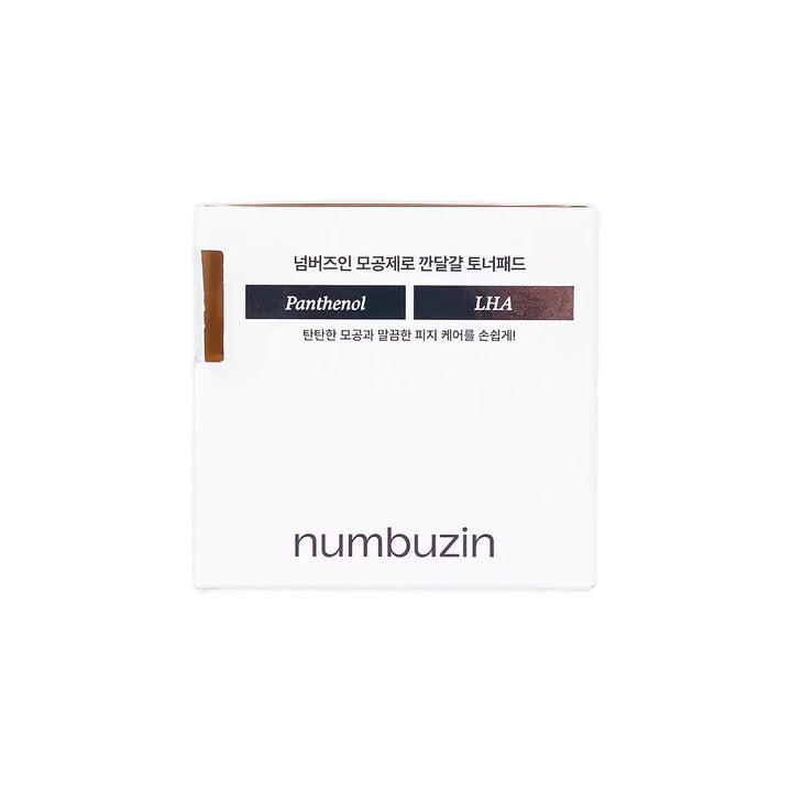 57665-Numbuzin No.4 Pore Zero Peeled Egg Toner Pad 190ml +7